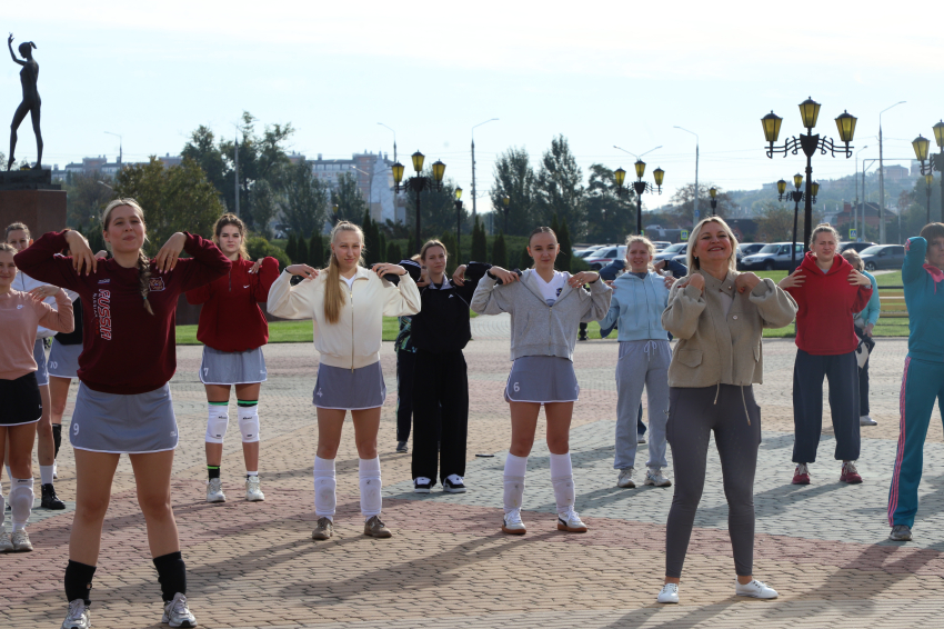 События НИУ «БелГУ» в ниу «белгу» прошла утренняя зарядка и эстафета «150 км спортивных достижений»