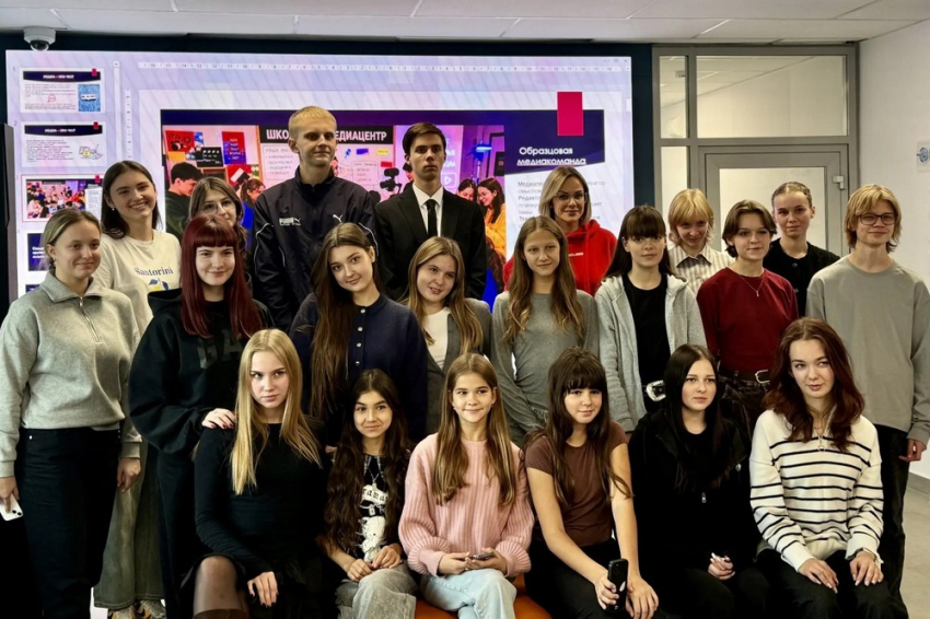 События НИУ «БелГУ» преподаватели ниу «белгу» открыли медиакласс в лицее белгорода