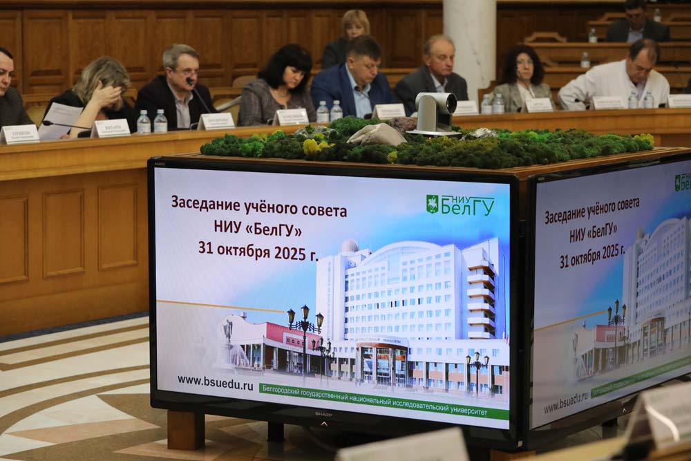 Создание целостной экосистемы инноваций и коммерциализации обсудили на учёном совете НИУ «БелГУ»